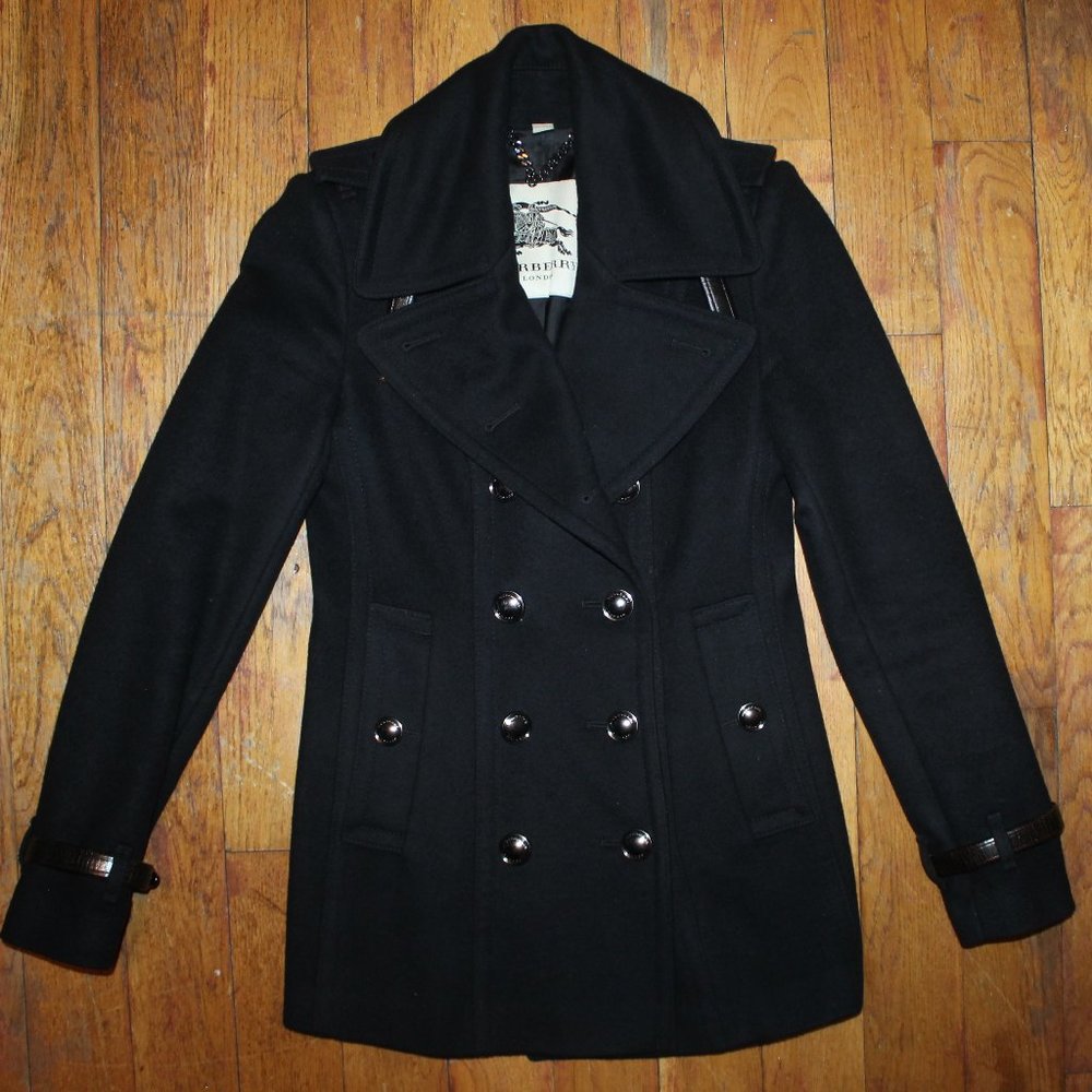 Vintage 90s Burberry Pea Coat